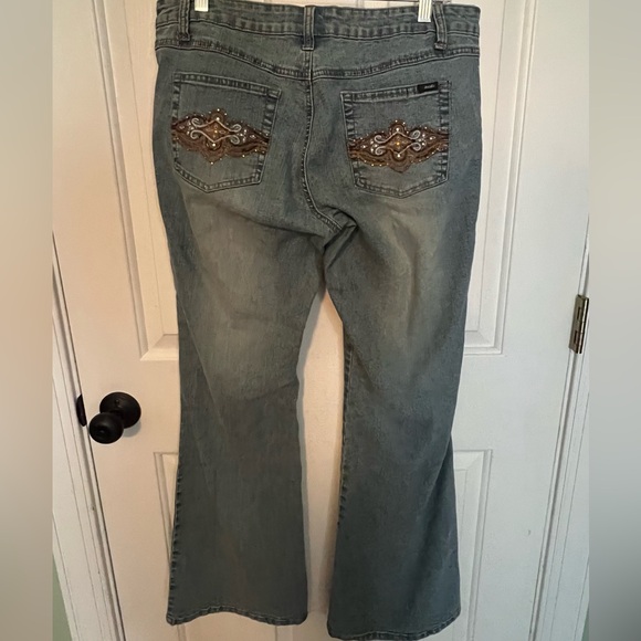 Rare Vintage Angles Jeans Light Blue Boot Jeans - Picture 2 of 5